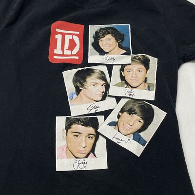 ONE DIRECTION 半袖 tシャツ バンドT 歌手 ワンデイー アイドル One Direction Shirt, 1d Shirt, Member's Signature One Direction