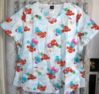 DISNEY/PIXAR FINDING NEMO SCRUB TOP L NWT SHIP FREE TO U.S. — photo 1