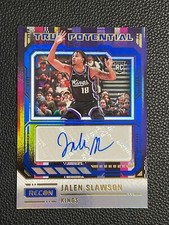 2023-24 Recon Basketball - Jalen Slawson- True Potential Blue /75 - RC - 7966