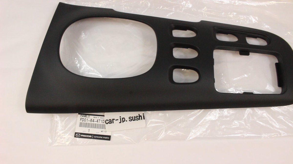 Mazda Genuine RX-7 LHD FD3S Center Console Cover Shift Panel Trim