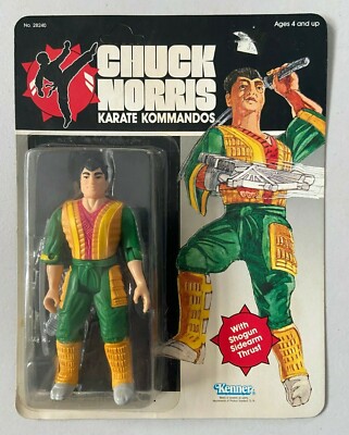 Chuck Norris Karate Kommandos KIMO Figure MOC Sealed Unpunched