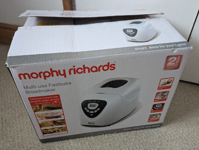 Morphy Richards 48281 Fastbake Brotbackautomat 600W - weiß - einmal benutzt