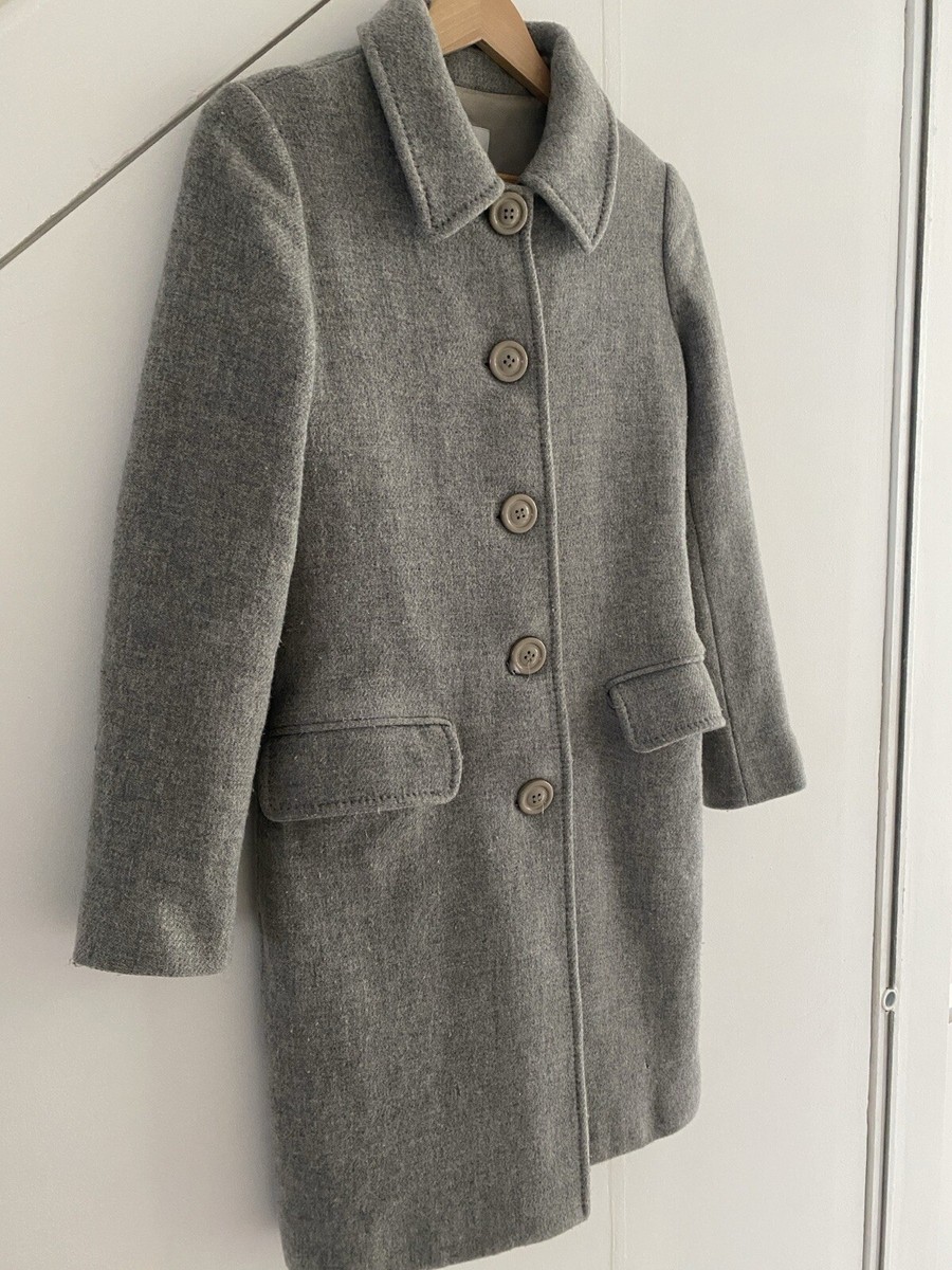 MOSCHINO Cheap and Chic Wool Coat / Size 8/ Womens / Grey