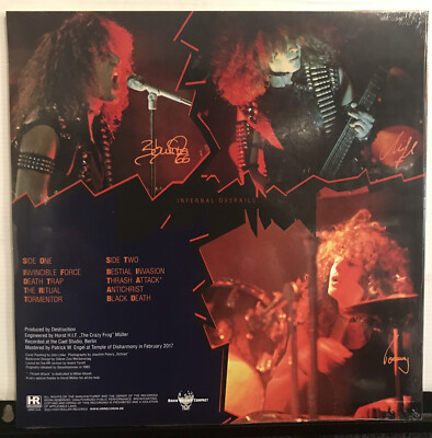 Destruction – Infernal Overkill LP 2022 High Roller – HRR 546 *DE