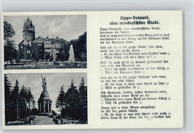 11000092 - 4930 Detmold Castle Hermanns monument, ex collection buses