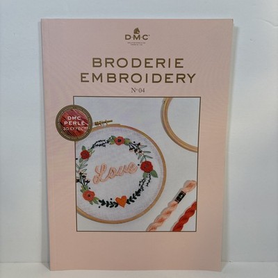 DMC Dollfus Mieg & Cie Broderie Embroidery No 04 Pattern Book - 6 Models