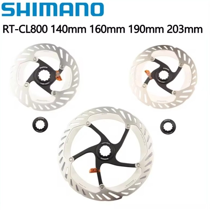 Shimano Center Lock Disc Rotor RT CL800 140mm 160mm 180mm 203mm