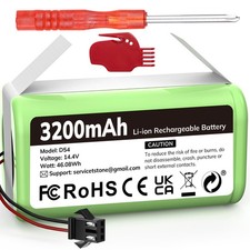 14.4V 3200mAh Replacement Battery eufy RoboVac 11 11C 11S Plus 15C 15T 25C 30C