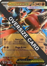 2015 Pokemon: PR - Mega Lucario ex - 012 (#012, Holofoil, Promo, Near Mint) NM