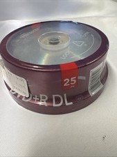 Memorex Double Layer DVD+R DL 25 Pack Spindle Base 8X 8.5GB 240min NEW