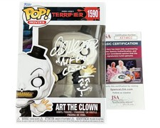 David Howard Thornton signed & sketched Funko Pop Art the Clown Terrifier