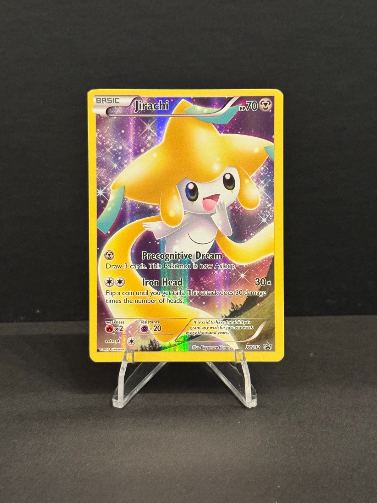 Jirachi - XY112 - Mythical Pokemon Collection Promo LP, English Pokemon Pok