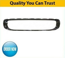 2010-2014 Front Bumper Lower Centre Grille Frame Chromed Fits Mini Hatch R56 Lci