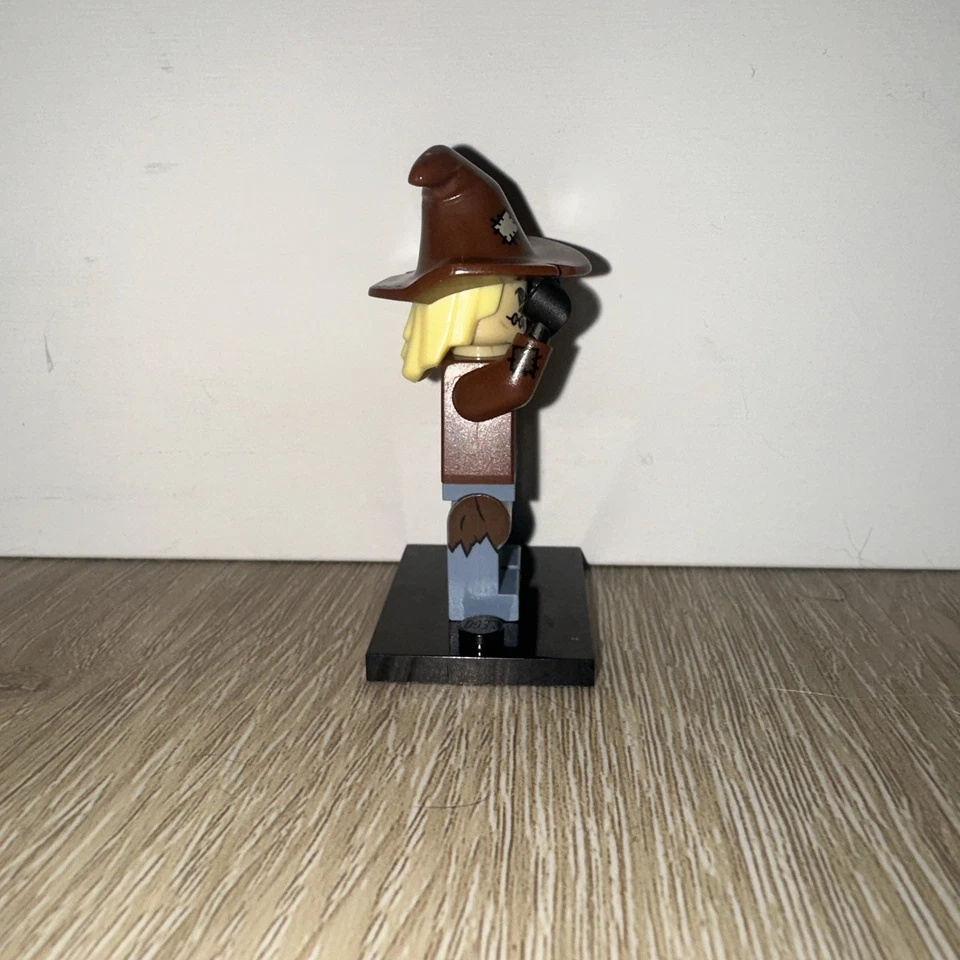 Espantapájaros Marrón Rojizo Disquete Sombrero Minifigura Escoba La Lego Película Batman sh0391 Foto 3 de 4