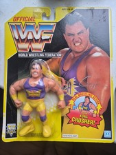 Crush W/ Kona Crusher WWF Wrestling 1993 Hasbro Action Figure NEW MOSC SEALED