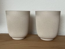 2 Huskee Co. Design Nespresso Collection Becher -   H.9,5cm, D.8cm NEU