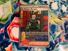 Lt. Surge's Bargain 185/132 Me01: Mega Evolution Holo on eBay