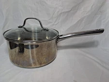 T-Fal Performa Cook 3.2qt Stainless Steel Sauce Pan with Lid, Measurement Marks