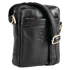 MATADOR Kleine Echt Leder Umhängetasche Schultertasche Damen Herren 2 Farben