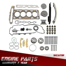 Timing Chain Kit w/ Head Gasket Set For Chevrolet Malibu Equinox L4 2.4L 08-15