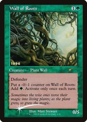 Wall of Roots (4) - Datum gestempelt