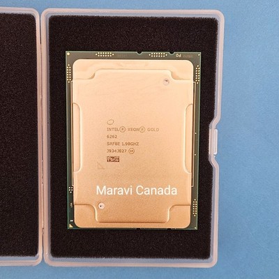 Intel Xeon GOLD 6262 SRF8E 24-Core 1.90GHz 33MB 135W CPU 2nd Gen LGA3647