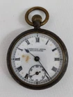 Antique Lamborn Bros Melbourne Swiss Made Pocket W Open Face Roman Dial UNTESTED