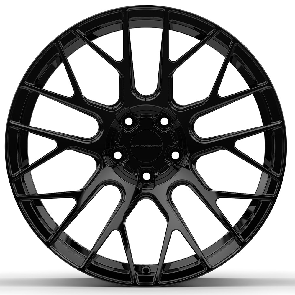 20" 20" WC Forged WC20 Gloss Black Wheels for Audi R8 Gen 1 2006–2015