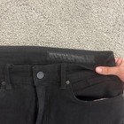 Rockstar Original Men's Black Slim Fit Flared Distressed Dark Wash Jeans — photo 2
