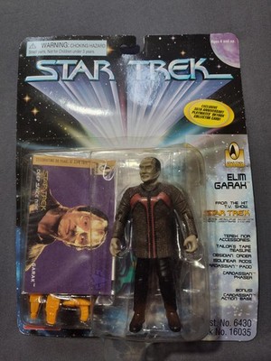 Vintage 1996 Playmates Star Trek DS9 ELIM GARAK Figure 16035 New on Card