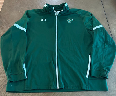 University of South Florida USF Bulls Under Armour Full Zip Size 3XL Jacket #10