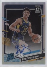 2023 Donruss Optic Rated Rookie Signatures Holo Prizm Ben Sheppard #294 Auto rf2