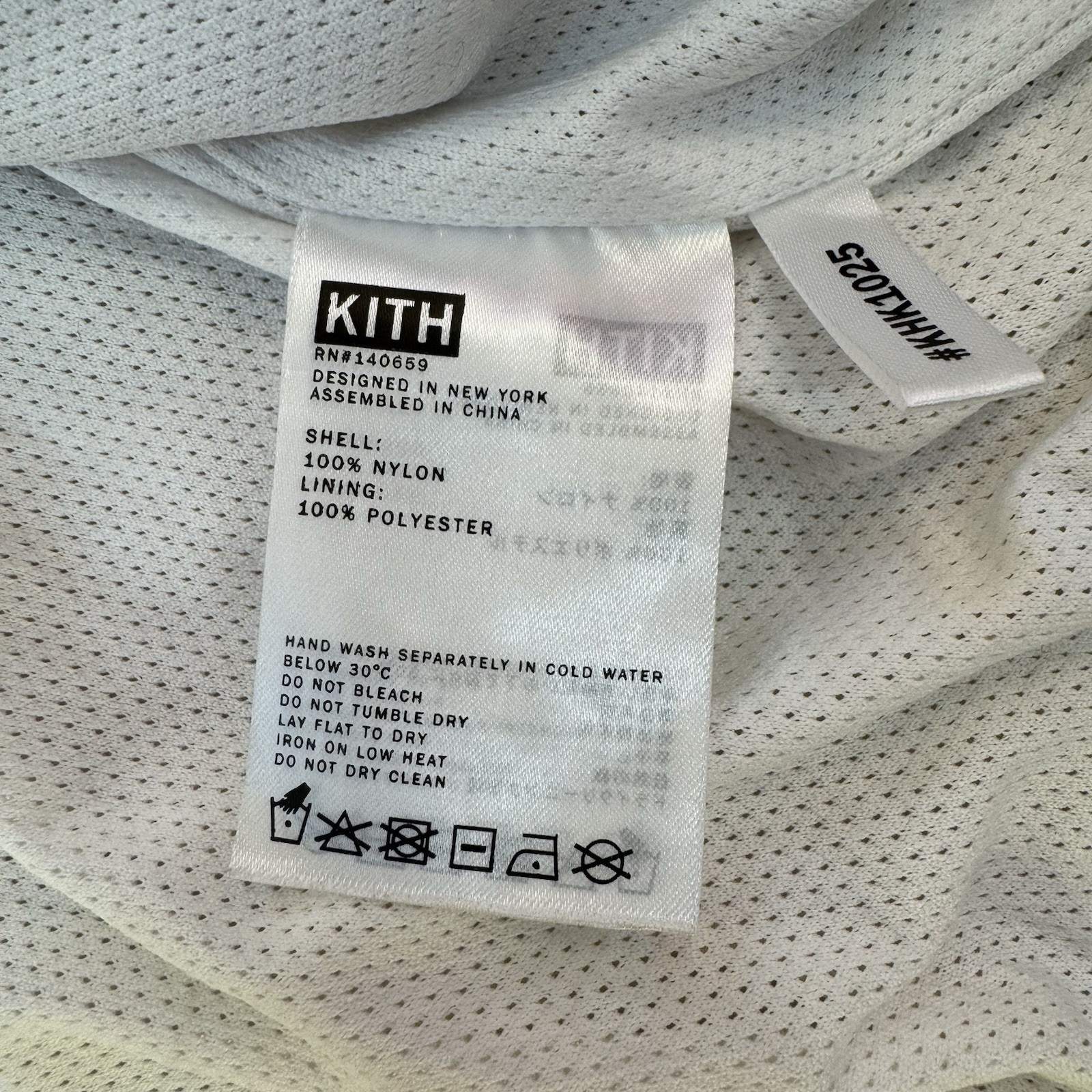 Kith Kids Color Block Track Jacket Multicolor Full Zip Nylon Youth Boys Size 12