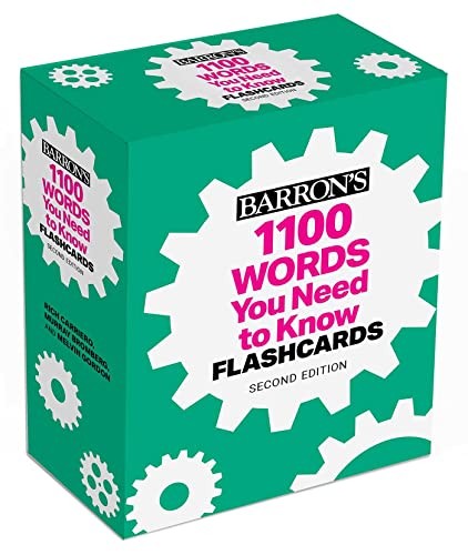 Rich Carriero - 1100 Words You Need To Know Flashcards Second Edition - G245Z-image