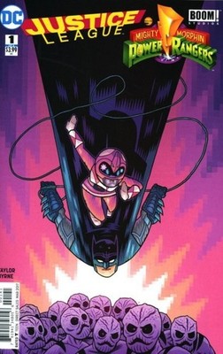 Justice League / Power Rangers #1 VARIANT COVER BY BOOM! STUDIOS 2017