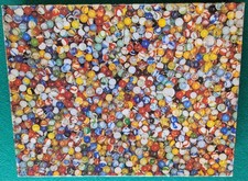 Springbok Jigsaw Puzzle About A Million Marbles 1975, PZL4054, 500 Pcs Complete