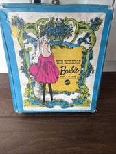 Barbie Vintage 1968 The World of Barbie Doll Carry Case Mattel 1002