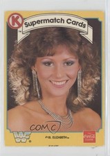1987 Circle K WWF Supermatch Game Without Tab Miss Elizabeth Elizabeth #18 1b8