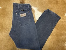 VTG Wrangler Jeans Mens 32x30 Gray Cowboy Cut 13MWZ Made in USA Workwear Denim