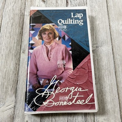 Lap Quilting with Georgia Bonesteel HBO Video VHS Tape Step-by-Step NEW SEALED