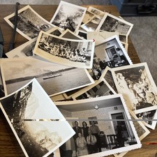 40s-60s Photographs Lot of 100 Assorted Snapshots People places things 2