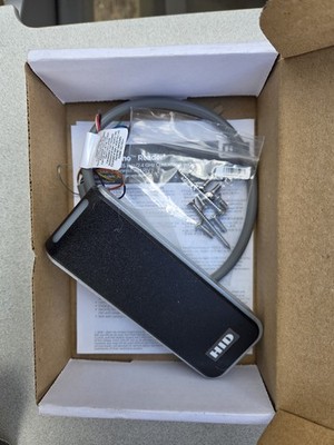 HID Signo Reader 20 Contactless Smart Card Reader 20NKS-T2-001NK6 Black New