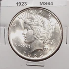 1923 Peace  Dollar - Choice Uncirculated Condition