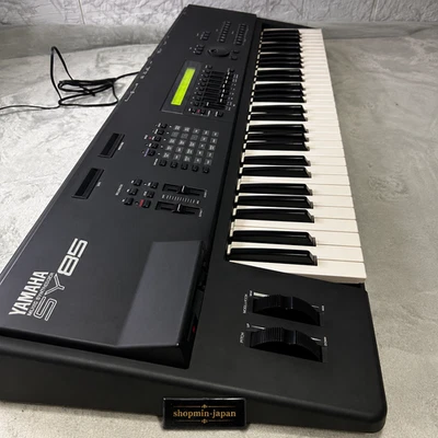 Yamaha SY85 61-Key Workstation Synthesizer AWM2 Sound Engine Tested from Japan - Image 1 of 4