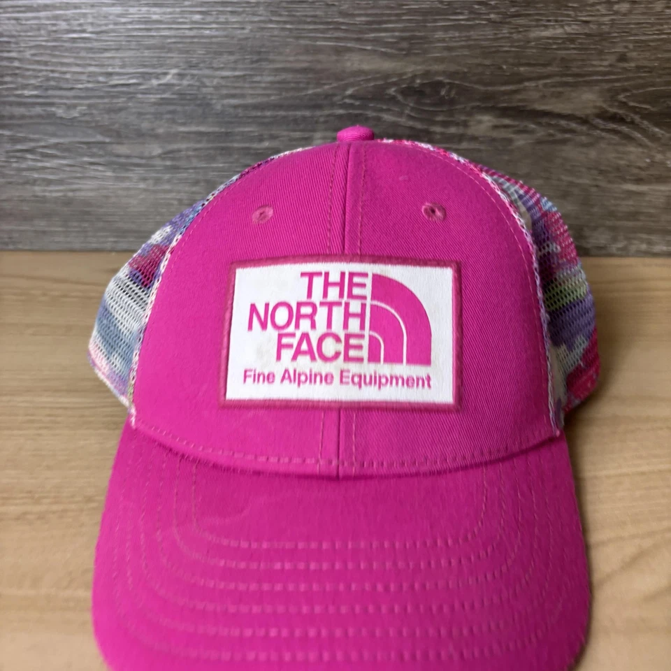 Gorra The North Face Snap Back Juvenil Talla Única Rosa Multi Camionero Malla Parche Foto 2 de 4