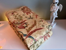 Vintage Sanderson Suva Pencil Pleat Fully Lined Large Curtains/Pair
