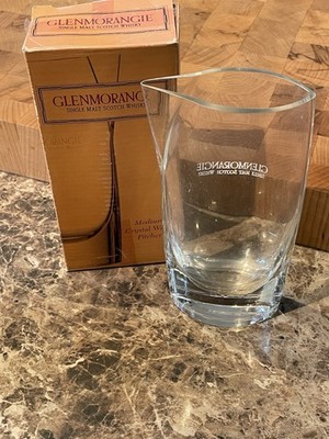 Glenmorangie Scotch Whisky Crystal Water Pitcher