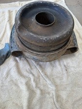 Vintage Oem Dual Snorkel Air Cleaner Housing - Black Metal Round Intake Vintage Oem Dual Snorkel Air Cleaner Housing - Black Metal Round Intake