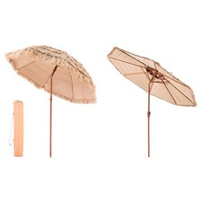 Tiki Umbrella Thatched Patio 6ft 6.5ft 8ft 9ft Poolside Sun Beach Hula Umbrella