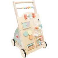 Vedes Spiel- Und Lauflernwagen Aus Holz Mit Verschiedenen Spielfunktionen